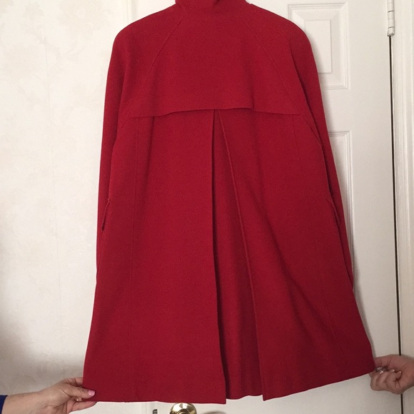 Red anne klein coat - Picture 4 of 6